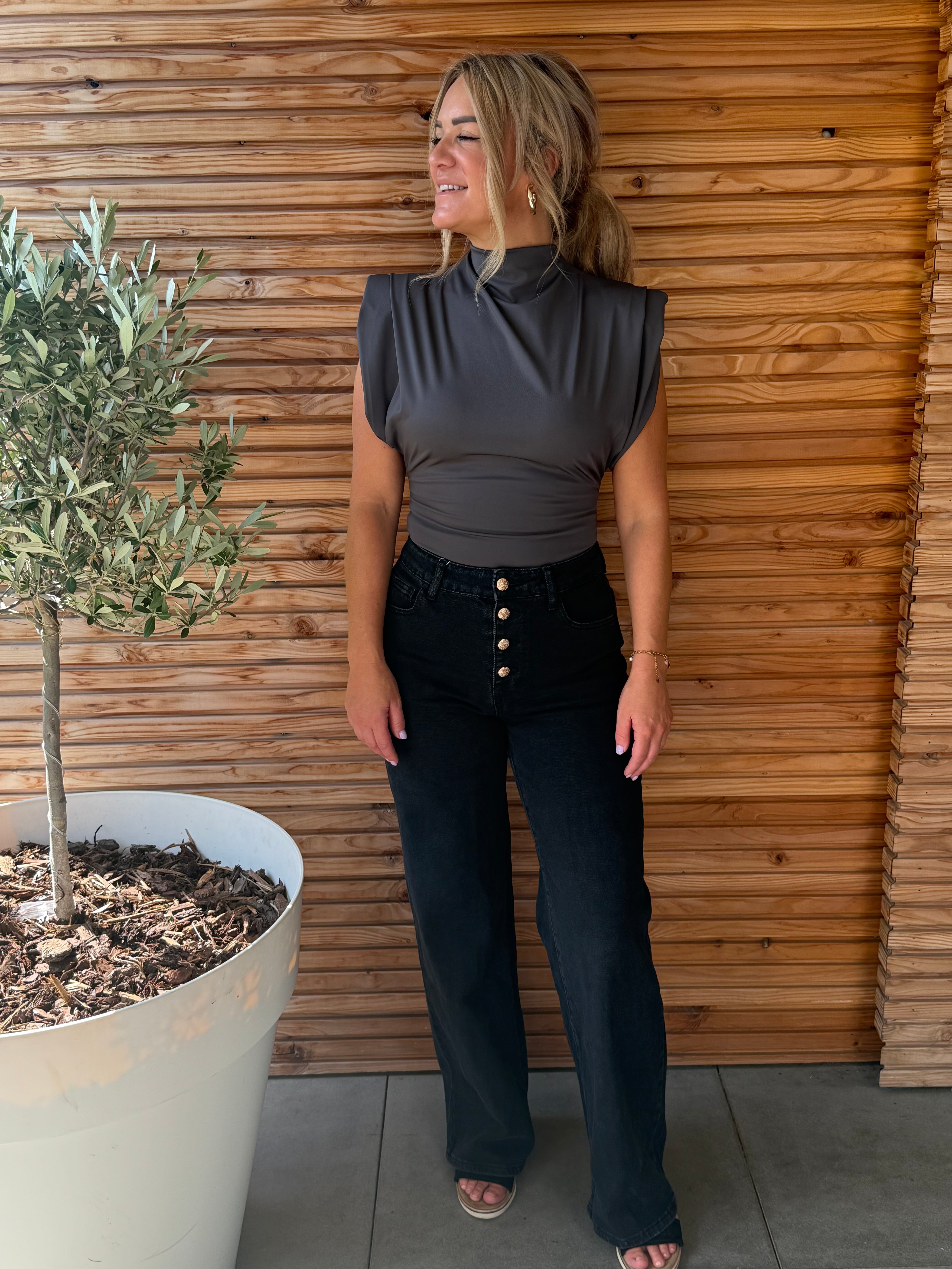 Sophia | High Neck Top