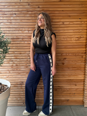 Straight Leg Jogger | Star Detail