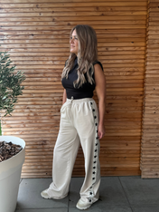 Straight Leg Jogger | Star Detail