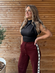 Straight Leg Jogger | Star Detail