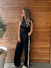 Straight Leg Jogger | Star Detail