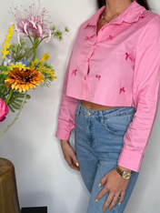 Crop Blouse | Strikdetails