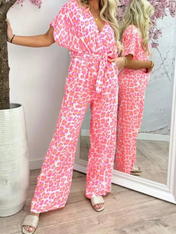 Jumpsuit | Fluo Leopard Print