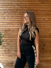 Straight Leg Jogger | Star Detail