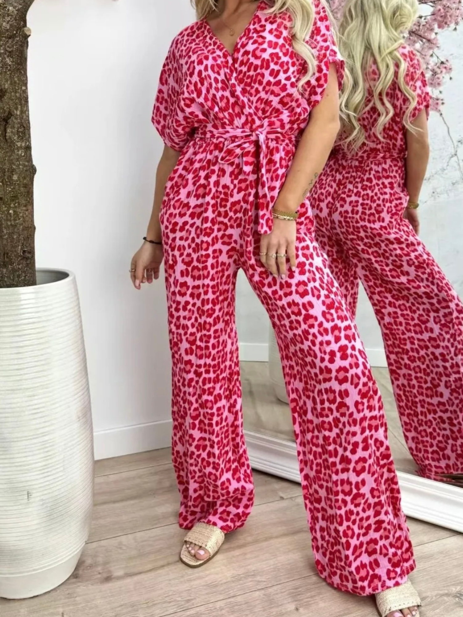 Jumpsuit | Fluo Leopard Print