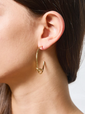 Oorbellen Ringen - goud