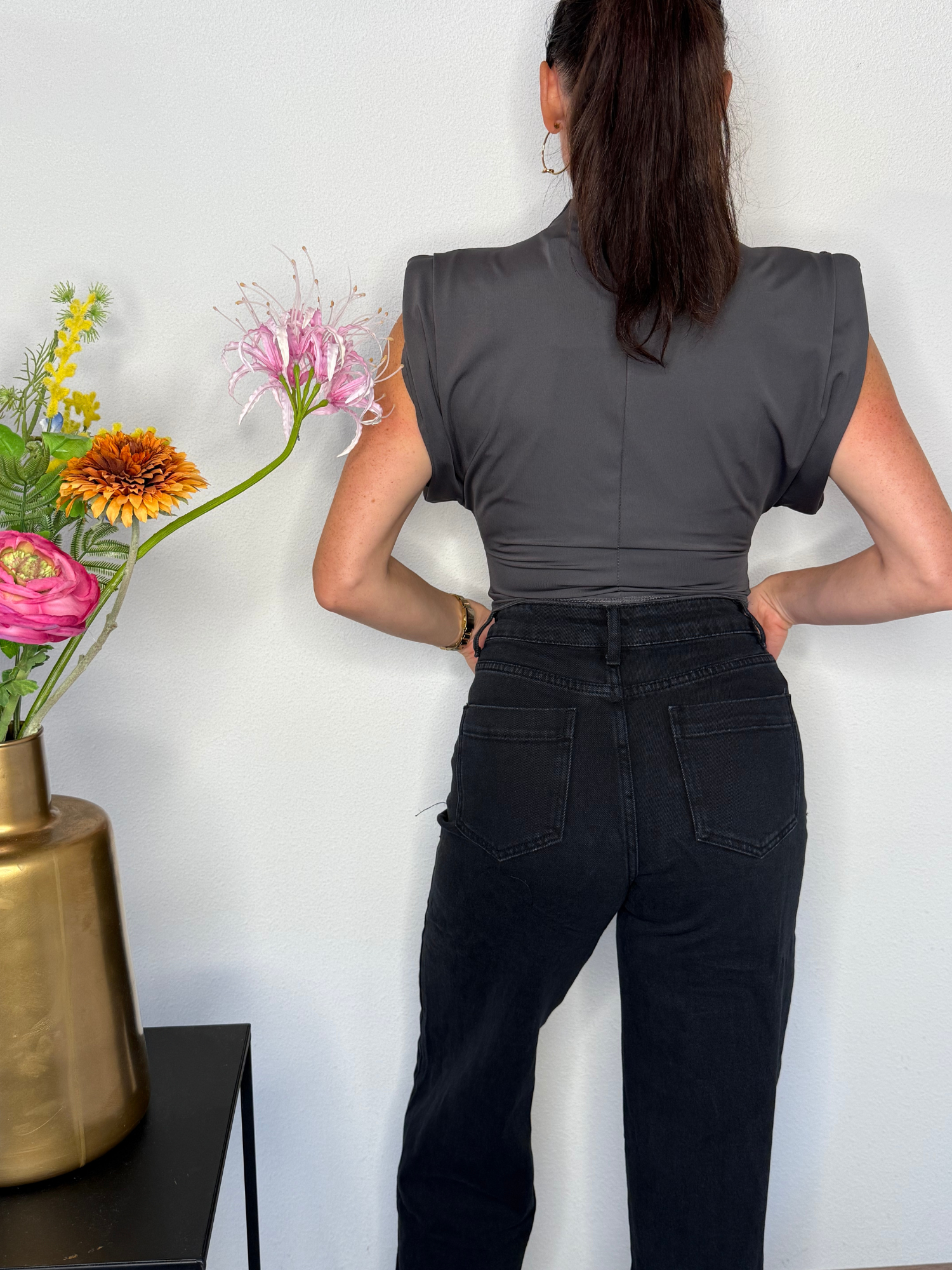 Sophia | High Neck Top