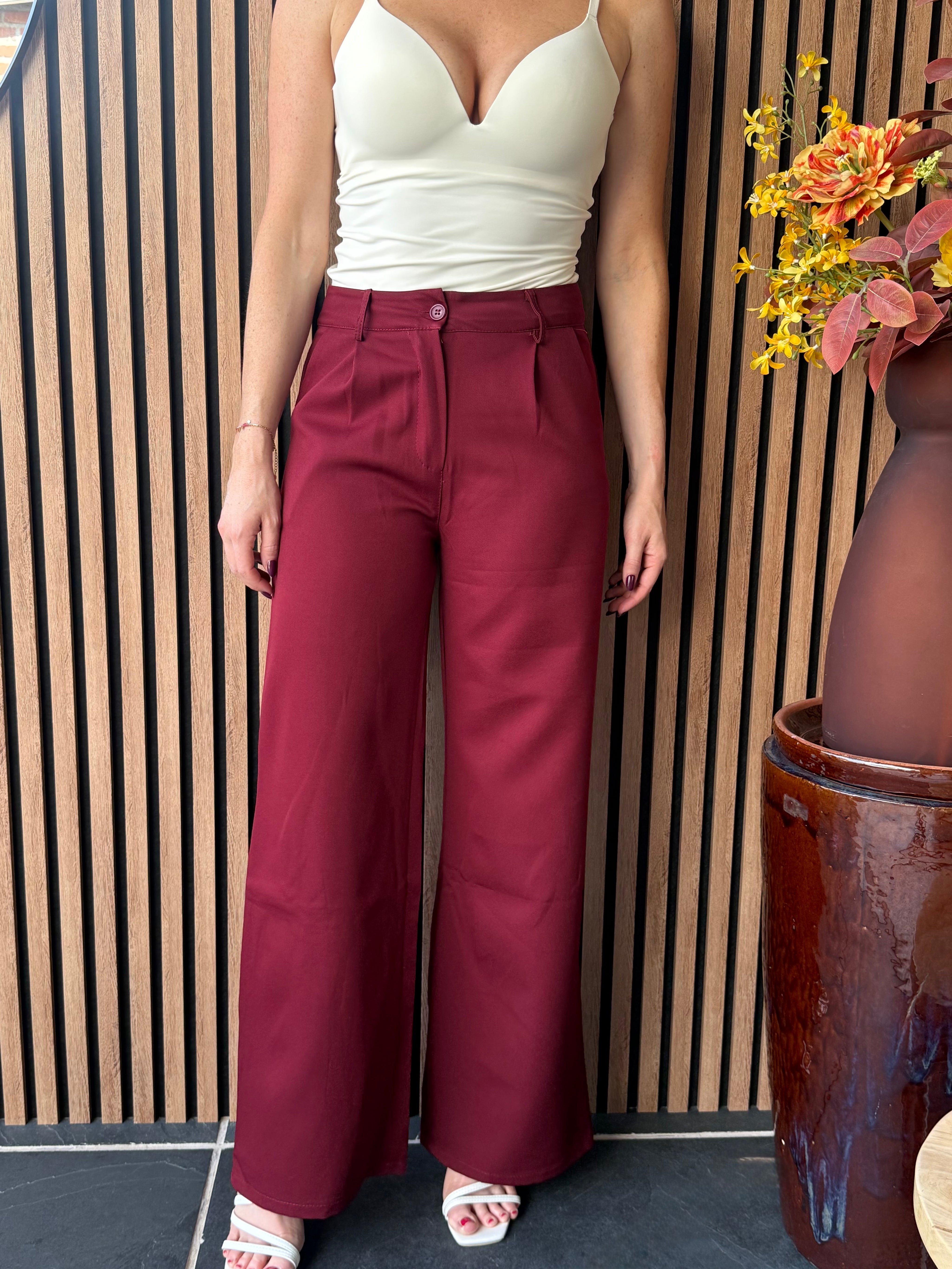 Wide Leg Pantalon