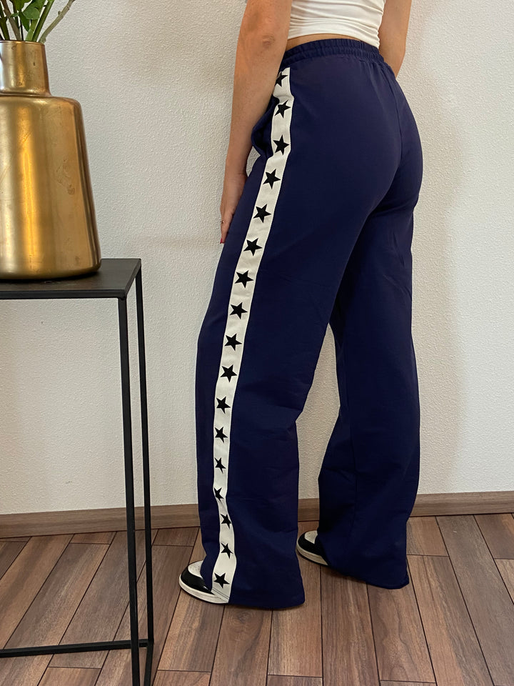 Straight Leg Jogger | Star Detail