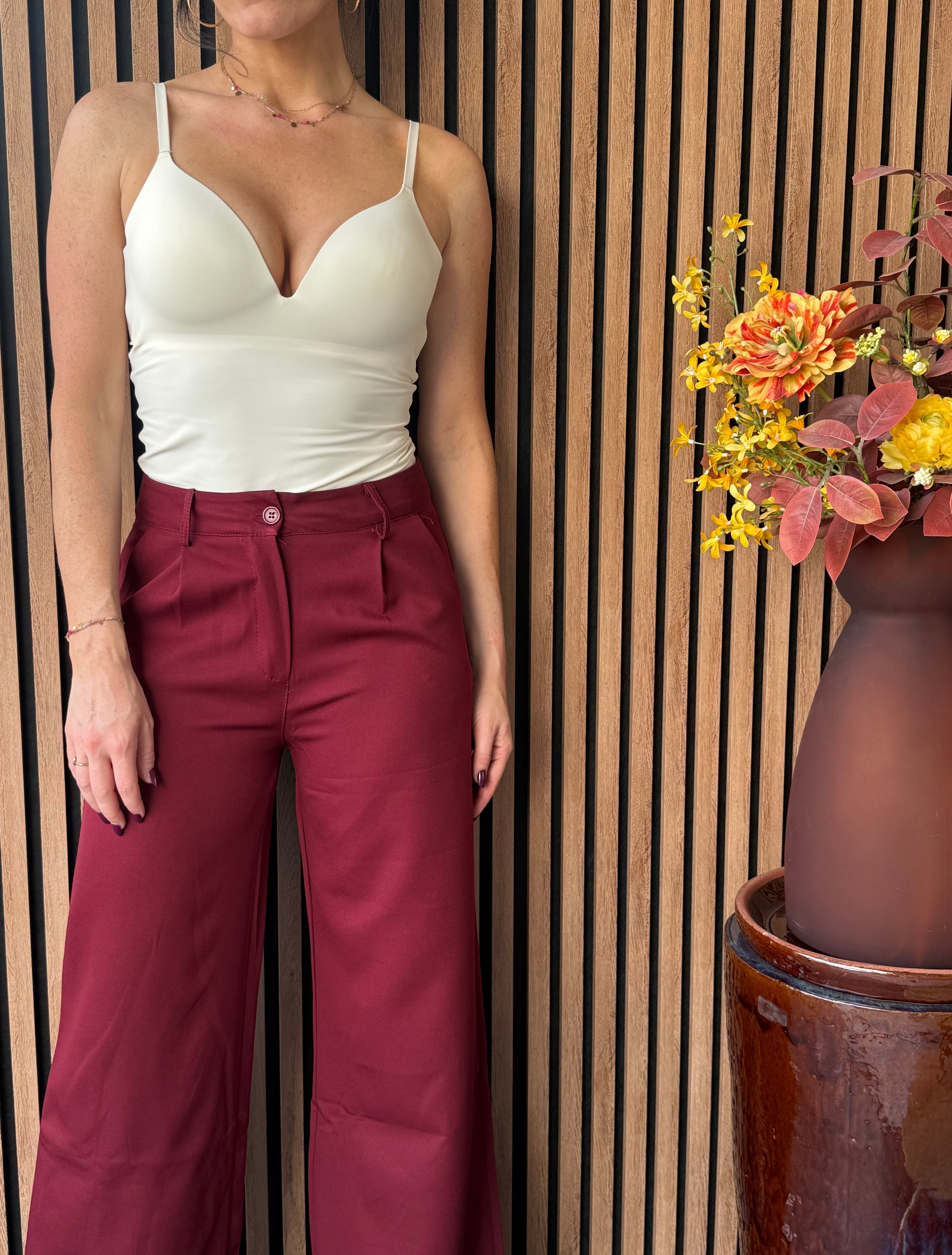 Wide Leg Pantalon