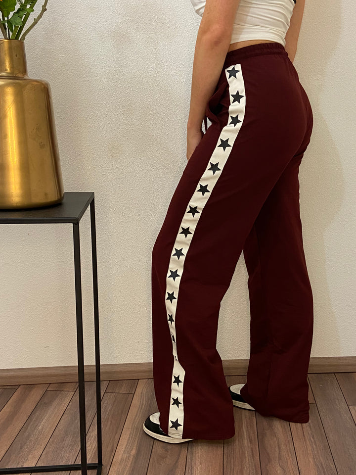 Straight Leg Jogger | Star Detail
