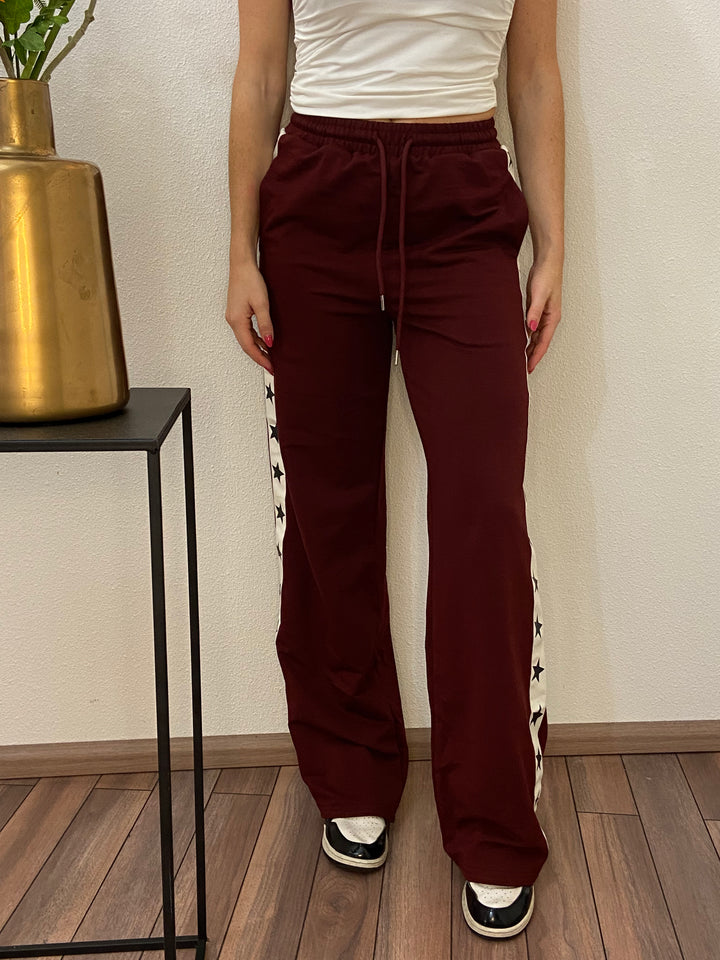 Straight Leg Jogger | Star Detail