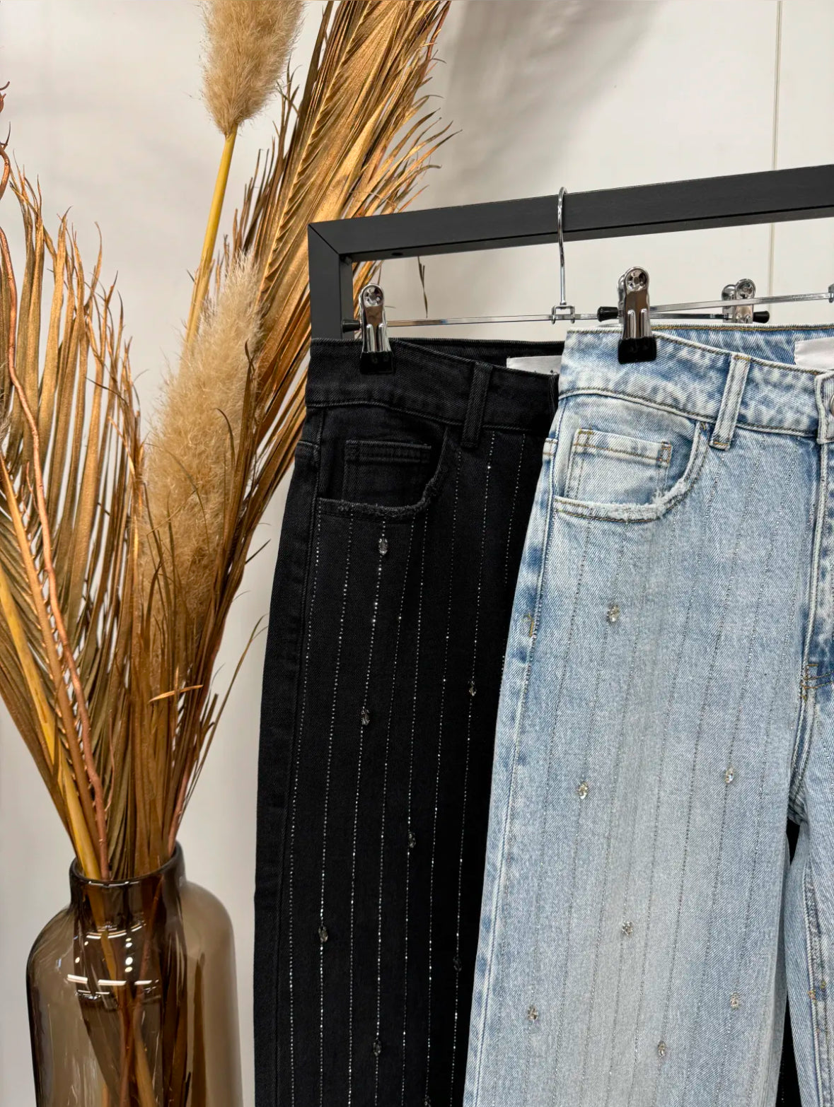 Strass | Wide Leg Jeans | Denim