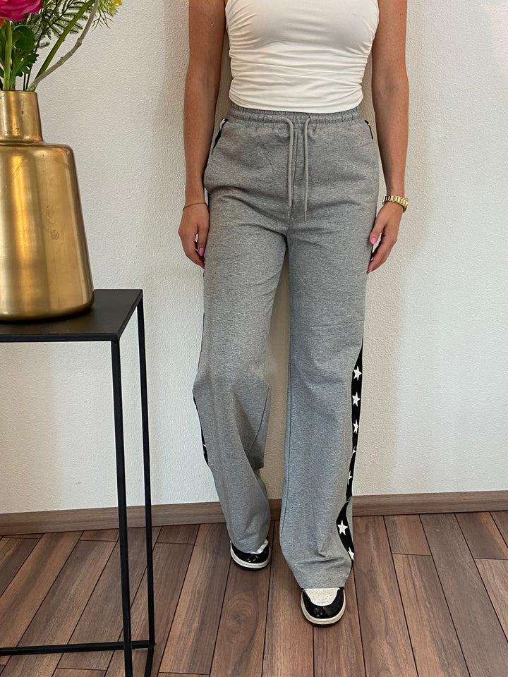 Straight Leg Jogger | Star Detail