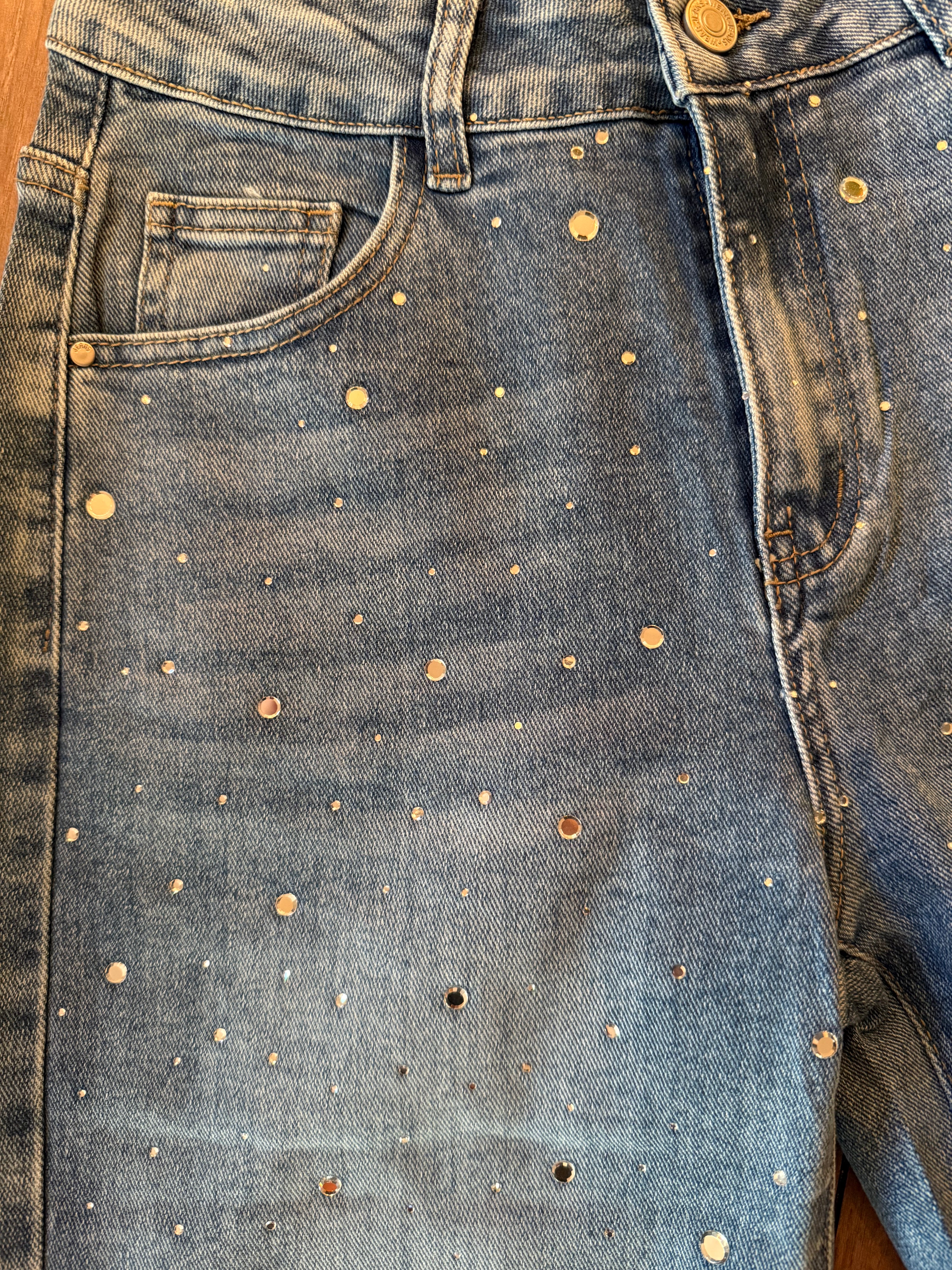 Sparkling Jeans | Wide Leg Bootcut