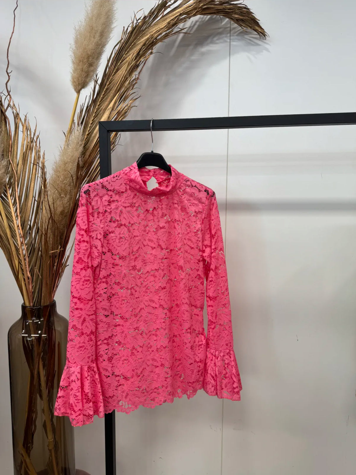Mesh Top | Kanten Stof