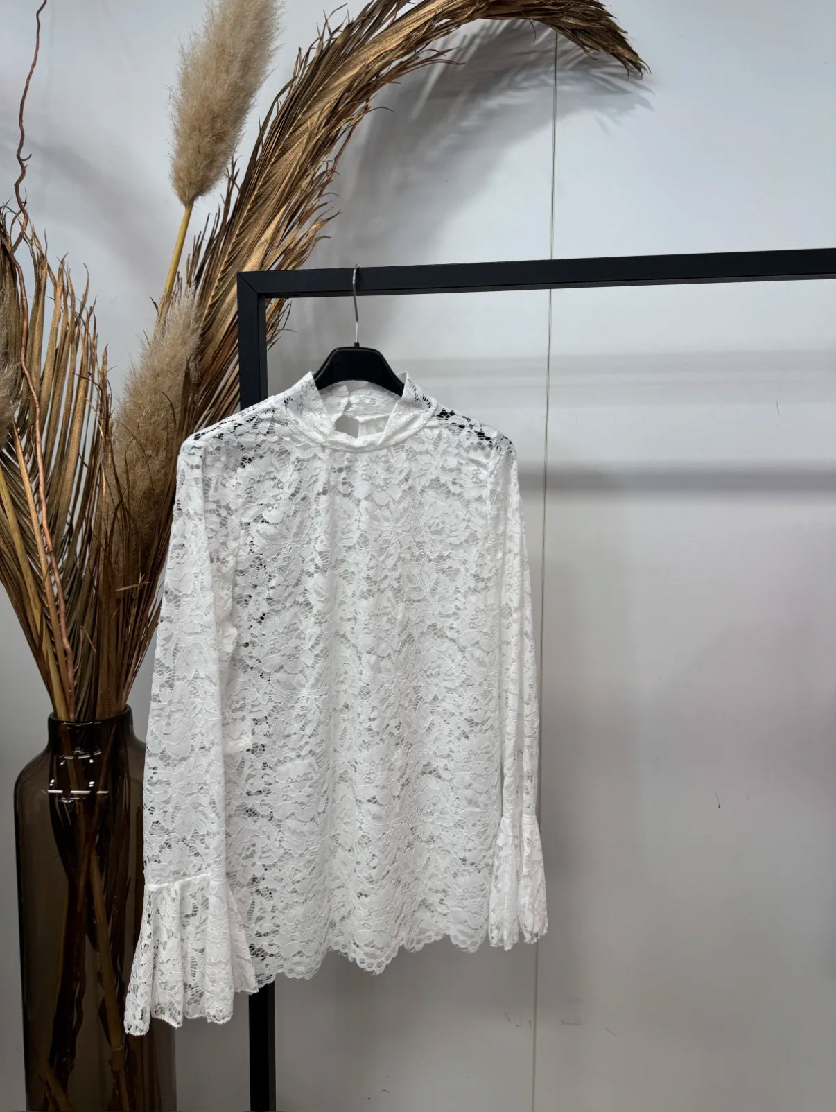 Mesh Top | Kanten Stof