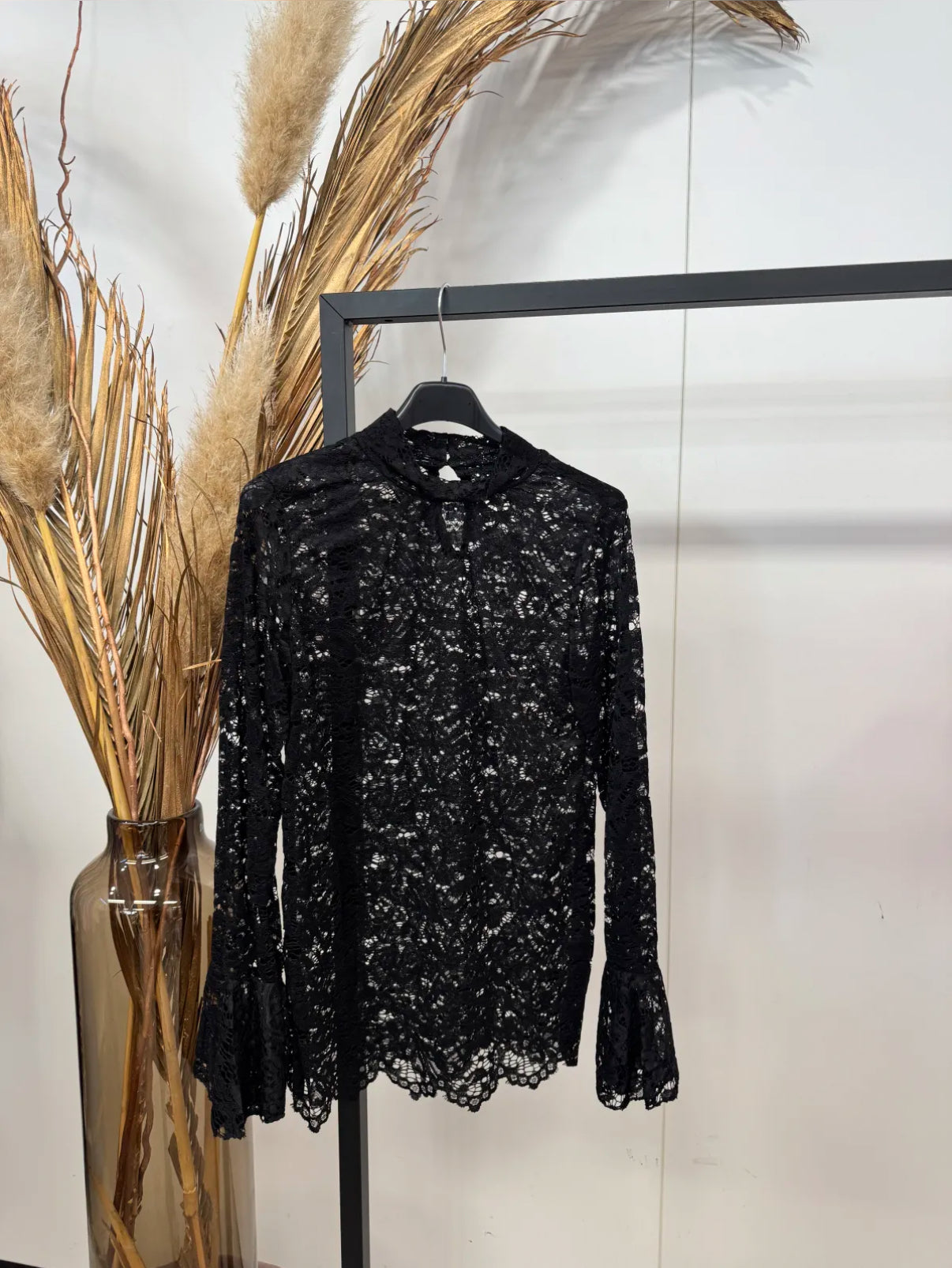 Mesh Top | Kanten Stof