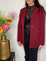 Blazer | Bordeaux Rood