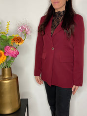 Blazer | Bordeaux Rood