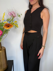 Gilet | V-hals | Knoopsluiting