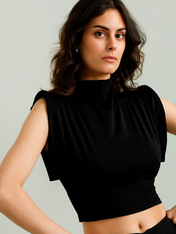 Sophia | High Neck Top